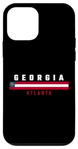 Georgien Flagge mit Text Georgien - Atlanta in Großbuchstaben Hülle für iPhone 12 mini Georgien Flagge mit Text Georgien - Atlanta in Großbuchstaben Hülle für iPhone 12 mini von MASH MOSH