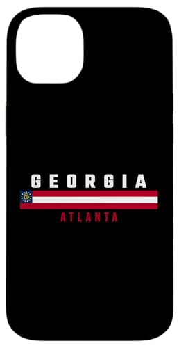 Georgien Flagge mit Text Georgien - Atlanta in Großbuchstaben Hülle für iPhone 14 Plus Georgien Flagge mit Text Georgien - Atlanta in Großbuchstaben Hülle für iPhone 14 Plus von MASH MOSH