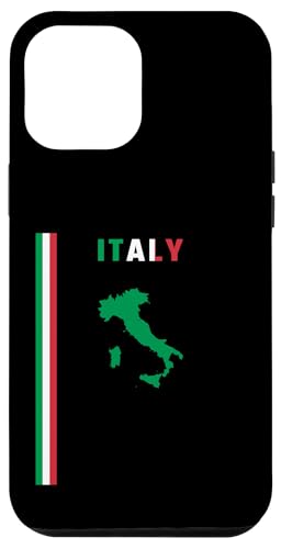 MASH MOSH Hülle für iPhone 15 Pro Max - Vertikale italienische Flagge, Silhouette von Italien Karte, Polycarbonat, TPU, Stoßdämpfend, Basic Schutzhülle MASH MOSH Hülle für iPhone 15 Pro Max - Vertikale italienische Flagge, Silhouette von Italien Karte, Polycarbonat, TPU, Stoßdämpfend, Basic Schutzhülle von MASH MOSH
