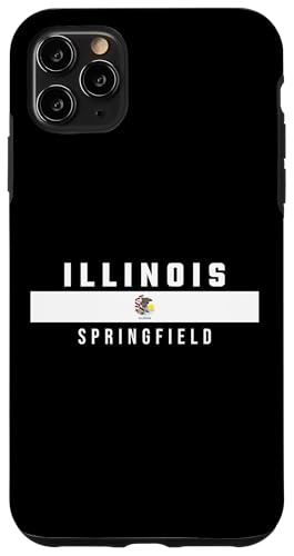 Illinois-Flagge, Text ILLINOIS- SPRINGFIELD in Großbuchstaben Hülle für iPhone 11 Pro Max Illinois-Flagge, Text ILLINOIS- SPRINGFIELD in Großbuchstaben Hülle für iPhone 11 Pro Max von MASH MOSH