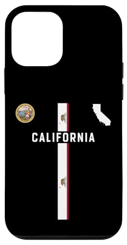 Kalifornien-Flagge, Silhouettenkarte von Kalifornien, das große Meer Hülle für iPhone 12 mini Kalifornien-Flagge, Silhouettenkarte von Kalifornien, das große Meer Hülle für iPhone 12 mini von MASH MOSH