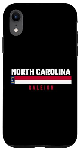 N.Carolina Flagge North Carolina - RALEIGH in Großbuchstaben Hülle für iPhone XR N.Carolina Flagge North Carolina - RALEIGH in Großbuchstaben Hülle für iPhone XR von MASH MOSH