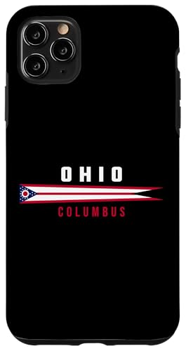 Ohio Flagge mit Text OHIO - COLUMBUS in Großbuchstaben Hülle für iPhone 11 Pro Max Ohio Flagge mit Text OHIO - COLUMBUS in Großbuchstaben Hülle für iPhone 11 Pro Max von MASH MOSH