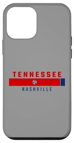 Tennessee Flagge, Tennessee - NASHVILLE in Großbuchstaben Hülle für iPhone 12 mini von MASH MOSH