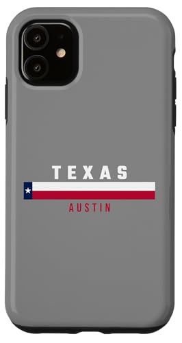 Texas Flagge mit Text Texas - AUSTIN in Großbuchstaben Hülle für iPhone 11 Texas Flagge mit Text Texas - AUSTIN in Großbuchstaben Hülle für iPhone 11 von MASH MOSH