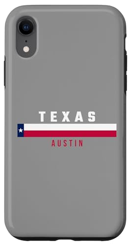 Texas Flagge mit Text Texas - AUSTIN in Großbuchstaben Hülle für iPhone XR Texas Flagge mit Text Texas - AUSTIN in Großbuchstaben Hülle für iPhone XR von MASH MOSH