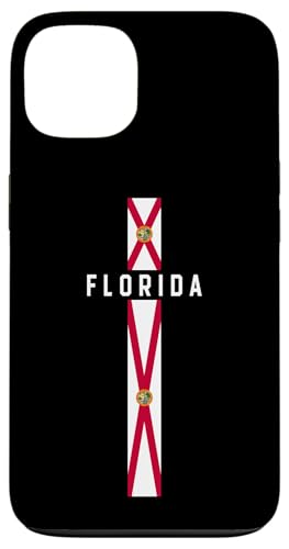 Vertikale Florida-Flagge mit Text "Florida" in Großbuchstaben Hülle für iPhone 13 von MASH MOSH