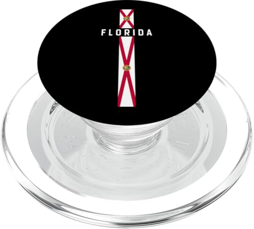 Vertikale Florida-Flagge mit Text "Florida" in Großbuchstaben PopSockets PopGrip für MagSafe Vertikale Florida-Flagge mit Text "Florida" in Großbuchstaben PopSockets PopGrip für MagSafe von MASH MOSH