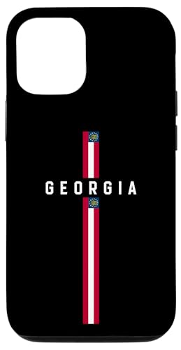Vertikale Georgien-Flagge mit Text "Georgia" in Großbuchstaben Hülle für iPhone 12/12 Pro Vertikale Georgien-Flagge mit Text "Georgia" in Großbuchstaben Hülle für iPhone 12/12 Pro von MASH MOSH