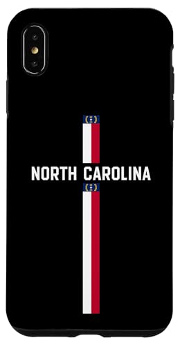 Vertikale N. Carolina Flagge, North Carolina in Großbuchstaben Hülle für iPhone XS Max Vertikale N. Carolina Flagge, North Carolina in Großbuchstaben Hülle für iPhone XS Max von MASH MOSH