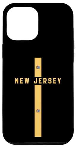 Vertikale New Jersey Flagge, "New Jersey" in Großbuchstaben Hülle für iPhone 12 Pro Max von MASH MOSH