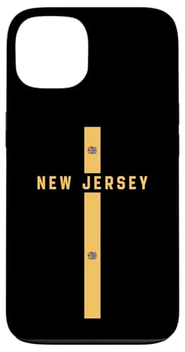 Vertikale New Jersey Flagge, "New Jersey" in Großbuchstaben Hülle für iPhone 13 von MASH MOSH