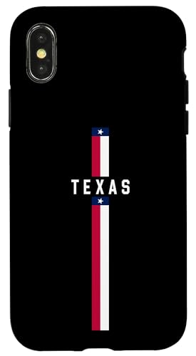 Vertikale Texas-Flagge mit Text "Texas" in Großbuchstaben Hülle für iPhone X/XS Vertikale Texas-Flagge mit Text "Texas" in Großbuchstaben Hülle für iPhone X/XS von MASH MOSH