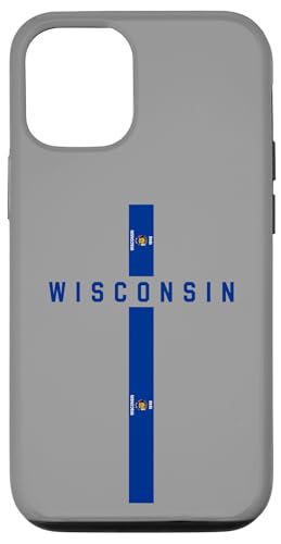 Vertikale Wisconsin-Flagge, "Wisconsin" in Großbuchstaben Hülle für iPhone 12/12 Pro Vertikale Wisconsin-Flagge, "Wisconsin" in Großbuchstaben Hülle für iPhone 12/12 Pro von MASH MOSH