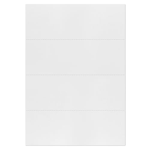 500 Warenanhänger VDA 4902 Kartonanhänger 160g/m² 21x29,7 cm querperforiert 255074 von MASHPAPER