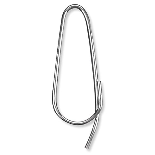 Hochwertige verzinkte Drahtschlaufen 1.000 Stück, ovale Etiketten-Anhängerschlaufen 23x56mm, Drahtstärke 1,8mm Hochwertige verzinkte Drahtschlaufen 1.000 Stück, ovale Etiketten-Anhängerschlaufen 23x56mm, Drahtstärke 1,8mm von MASHPAPER