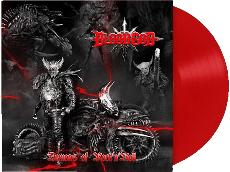 Blood God - Demons of Rock'n'Roll (Ltd. red Vinyl) (Vinyl) von MASSACRE