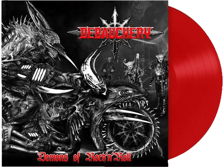 Debauchery / Blood God - Demons of Rock'n'Roll (Ltd. red Vinyl) (Vinyl) von MASSACRE