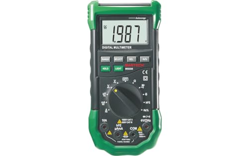 Mastech MS8250A/D MS8251A/B MS8261 MS8264 MS8265 MS8268 MS8269 Digital Multimeter DMM Meter AC/DC Voltage Current Ohm Meter With Temperature Diode Continuity Tester(MS8268) von Mastech