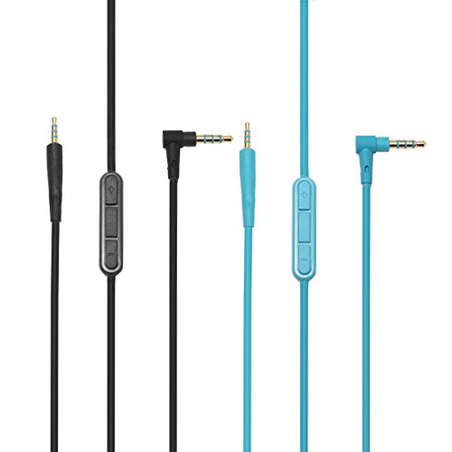 MASUNN 1.3 M Audiokabel Verlängerungskabel Mit Mic Quiet Comfort Qc25 Kopfhörer Für Bose - Blau von MASUNN