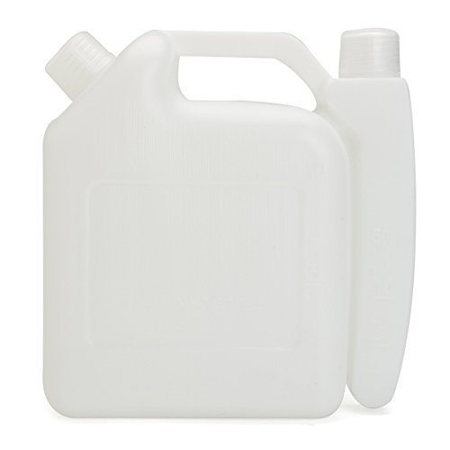 MASUNN 1L 2-Takt Benzin Gemisch Kraftstoffflasche Behälter 25:1 50:1 für Kettensäge Trimmer von MASUNN