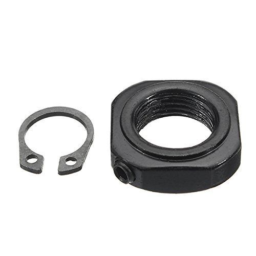 MASUNN 2 Stück Locknut und Circlip für Bk12 Bf12 Ff12 Fk12 Kugelschraube von MASUNN