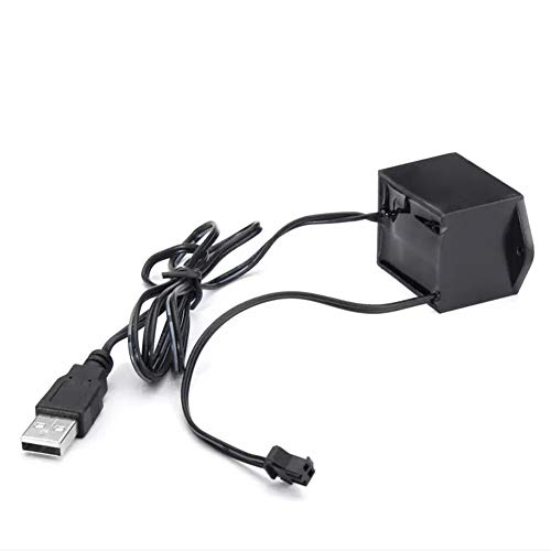 MASUNN USB Inverter Controller Für 1-10 M Led EL Wire Glow Flexible Neon Dekor DC5V von MASUNN