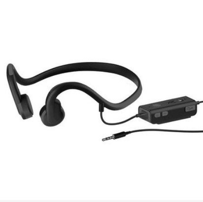 MASUNN V2719 Knochenleitung Headsets Verdrahtet Kopfhörer Rauschunterdrückung Freisprecheinrichtung Mit Mic - Schwarz von MASUNN