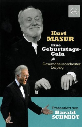 Kurt Masur - Eine Geburtstagsgala präs.von Harald Schmidt (NTSC) von MASUR,KURT/GEWANDHAUSORCH.LEIPZIG