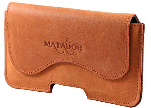 MATADOR kompatibel mit iPhone 7 Plus 8 Plus Leder Gürteltasche Hülle Case Cover Konjak Braun MATADOR kompatibel mit iPhone 7 Plus 8 Plus Leder Gürteltasche Hülle Case Cover Konjak Braun von MATADOR