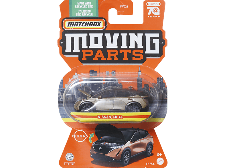 MATCHBOX Autos mit beweglichen Teilen Sortiment Spielzeugauto von MATCHBOX