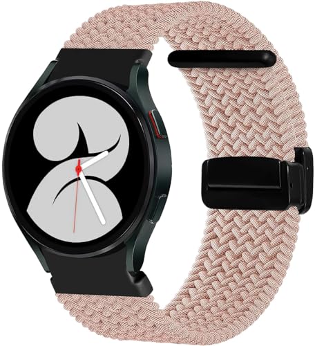 MATCHEASY Geflochtenes Armband für Galaxy Watch 5 Pro Armband 45mm, Kompatibel mit Samsung Galaxy Watch 6/5/4 Armband 40mm 44mm, Sport Ersatzbänder von MATCHEASY