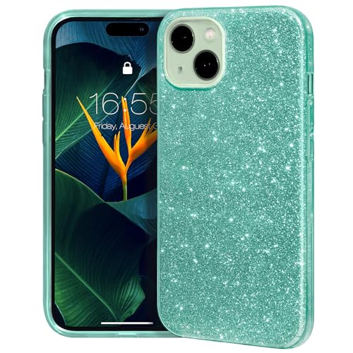 MATEPROX Glitzern Handyhülle Kompatibel mit iPhone 15 Plus Hülle Schutzhülle Sprühen Glänzend Bling Dünnes Hülle für iPhone 15 Plus 6,7'' 2023-Grün MATEPROX Glitzern Handyhülle Kompatibel mit iPhone 15 Plus Hülle Schutzhülle Sprühen Glänzend Bling Dünnes Hülle für iPhone 15 Plus 6,7'' 2023-Grün von MATEPROX