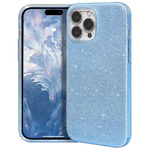 MATEPROX Glitzern Handyhülle Kompatibel mit iPhone 15 Ultra Hülle Schutzhülle Sprühen Glänzend Bling Dünnes Hülle für iPhone 15 Ultra 6,7'' 2023-Blau MATEPROX Glitzern Handyhülle Kompatibel mit iPhone 15 Ultra Hülle Schutzhülle Sprühen Glänzend Bling Dünnes Hülle für iPhone 15 Ultra 6,7'' 2023-Blau von MATEPROX