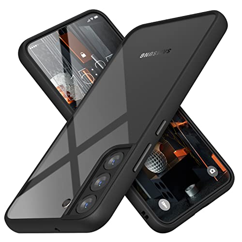MATEPROX Klar Handyhülle Kompatibel mit Samsung Galaxy S22 Plus/S22+ Hülle Hartschale Rückseite Klare Starre Stoßfeste Schutzhülle für Galaxy S22 Plus/S22+ 2022-Noir MATEPROX Klar Handyhülle Kompatibel mit Samsung Galaxy S22 Plus/S22+ Hülle Hartschale Rückseite Klare Starre Stoßfeste Schutzhülle für Galaxy S22 Plus/S22+ 2022-Noir von MATEPROX