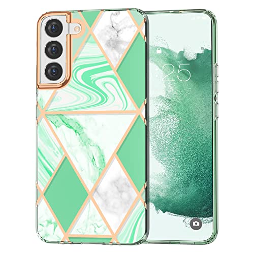 MATEPROX Marmor Handyhülle kompatibel mit Samsung Galaxy S22 Plus/S22+ Hülle Starre Stoßfeste Glitzer Romantisches Elegantes Schutzhülle für Galaxy S22 Plus/S22+ 2022-Marmor grün MATEPROX Marmor Handyhülle kompatibel mit Samsung Galaxy S22 Plus/S22+ Hülle Starre Stoßfeste Glitzer Romantisches Elegantes Schutzhülle für Galaxy S22 Plus/S22+ 2022-Marmor grün von MATEPROX