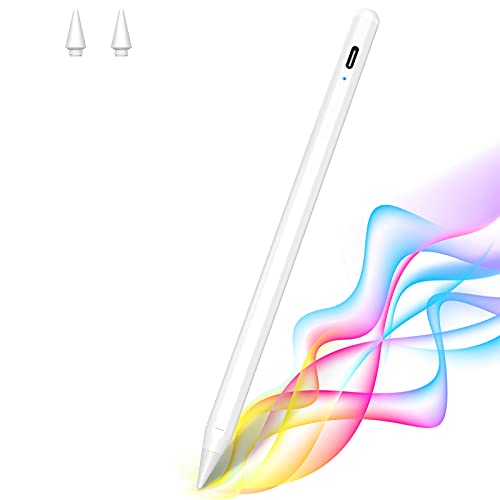 MATEPROX Stylus Pen Kompatibel mit iPad 2018-2020, Hochpräziser Tablets Eingabestifte zum Zeichnen und Schreiben-Weiß von MATEPROX