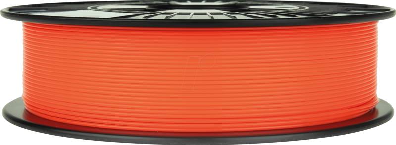 M4P 20500211121 - PLA-Filament, 1,75 mm, Leuchtorange, 2 kg von MATERIAL 4 PRINT