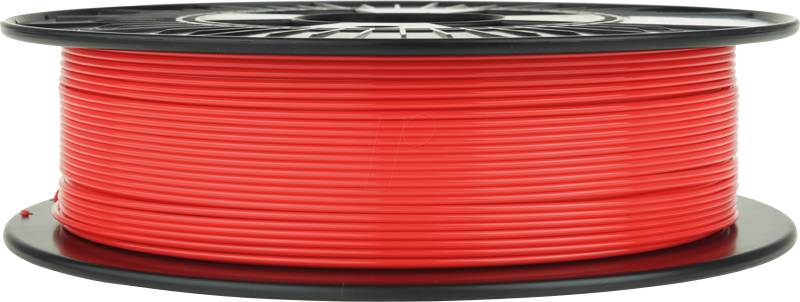 M4P 20600211141 - PLA-Filament, 1,75 mm, Leuchtrot, 0,75 kg von MATERIAL 4 PRINT