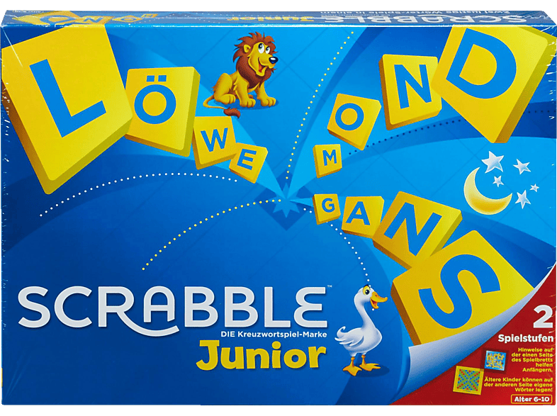 MATTEL GAMES Games Scrabble Junior Kinderspiel Mehrfarbig von MATTEL GAMES