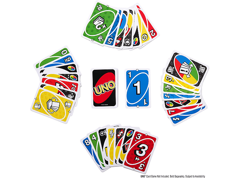 MATTEL GAMES JCV55 UNO CORE ADD-ON PACKS Kartenspiel Erweiterungsset Mehrfarbig von MATTEL GAMES