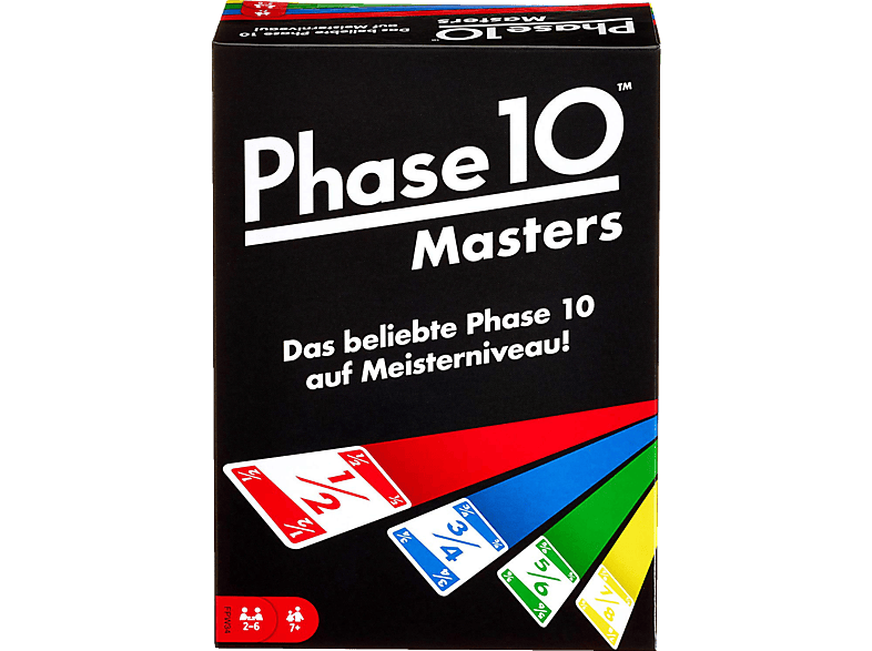 MATTEL GAMES Phase 10 Masters Kartenspiel Mehrfarbig von MATTEL GAMES
