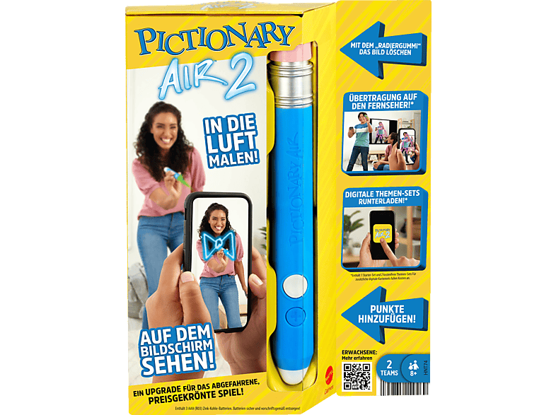 MATTEL GAMES Pictionary Air 2.0 Brettspiel MATTEL GAMES Pictionary Air 2.0 Brettspiel von MATTEL GAMES