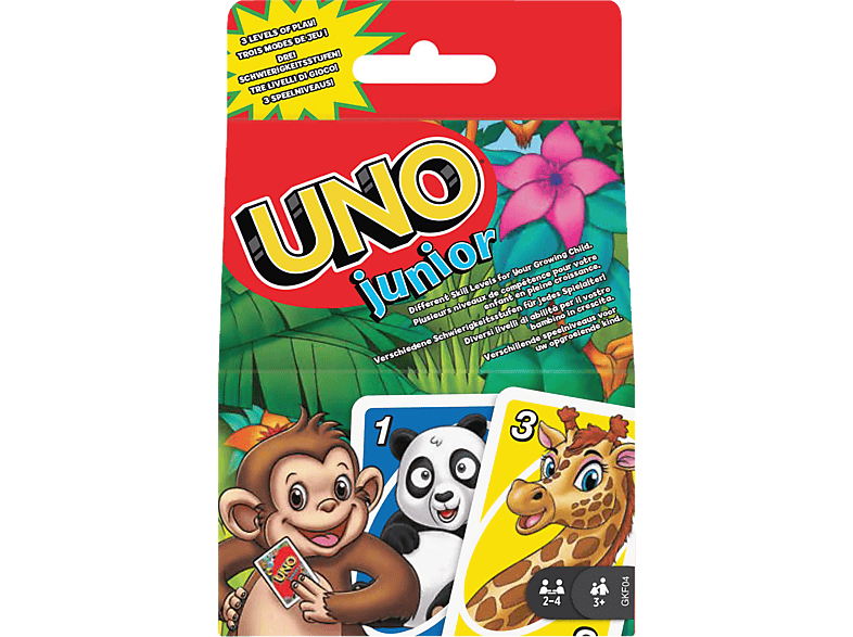 MATTEL GAMES UNO Junior Kartenspiel Mehrfarbig von MATTEL GAMES