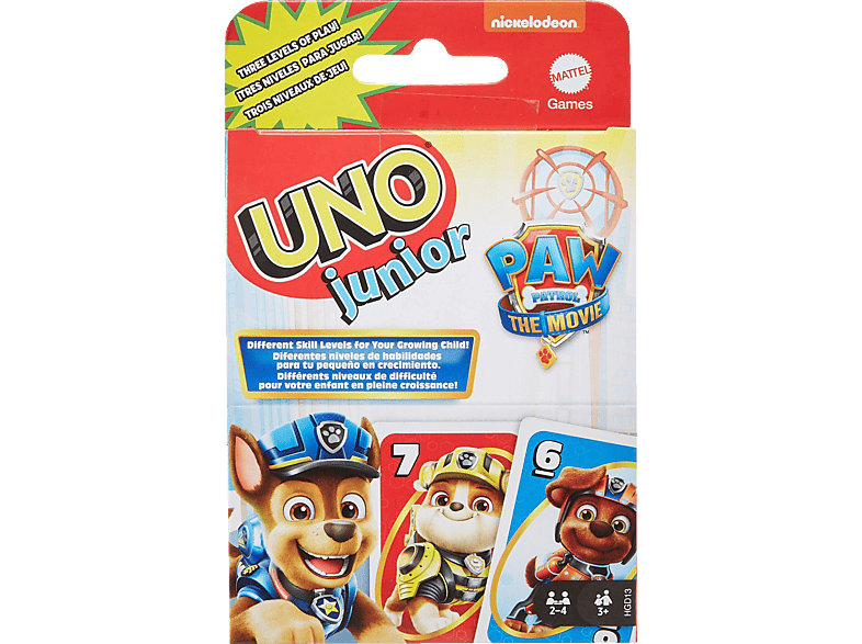 MATTEL GAMES UNO Junior PAW Patrol Kartenspiel Mehrfarbig MATTEL GAMES UNO Junior PAW Patrol Kartenspiel Mehrfarbig von MATTEL GAMES