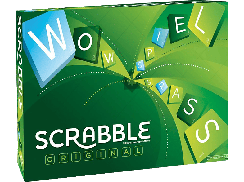 MATTEL GAMES Y9598 Scrabble Original Brettspiel Grün von MATTEL GAMES