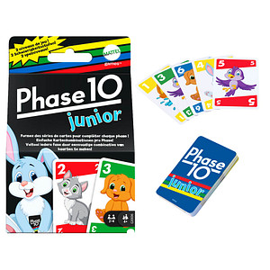 Mattel GAMES Phase 10 Junior Kartenspiel von MATTEL GAMES