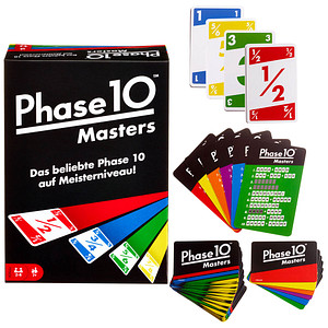 Mattel GAMES Phase 10 Masters Kartenspiel von MATTEL GAMES