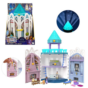 Mattel GAMES Wish HPX38 Disney Rosas Schloss Spielset von MATTEL GAMES