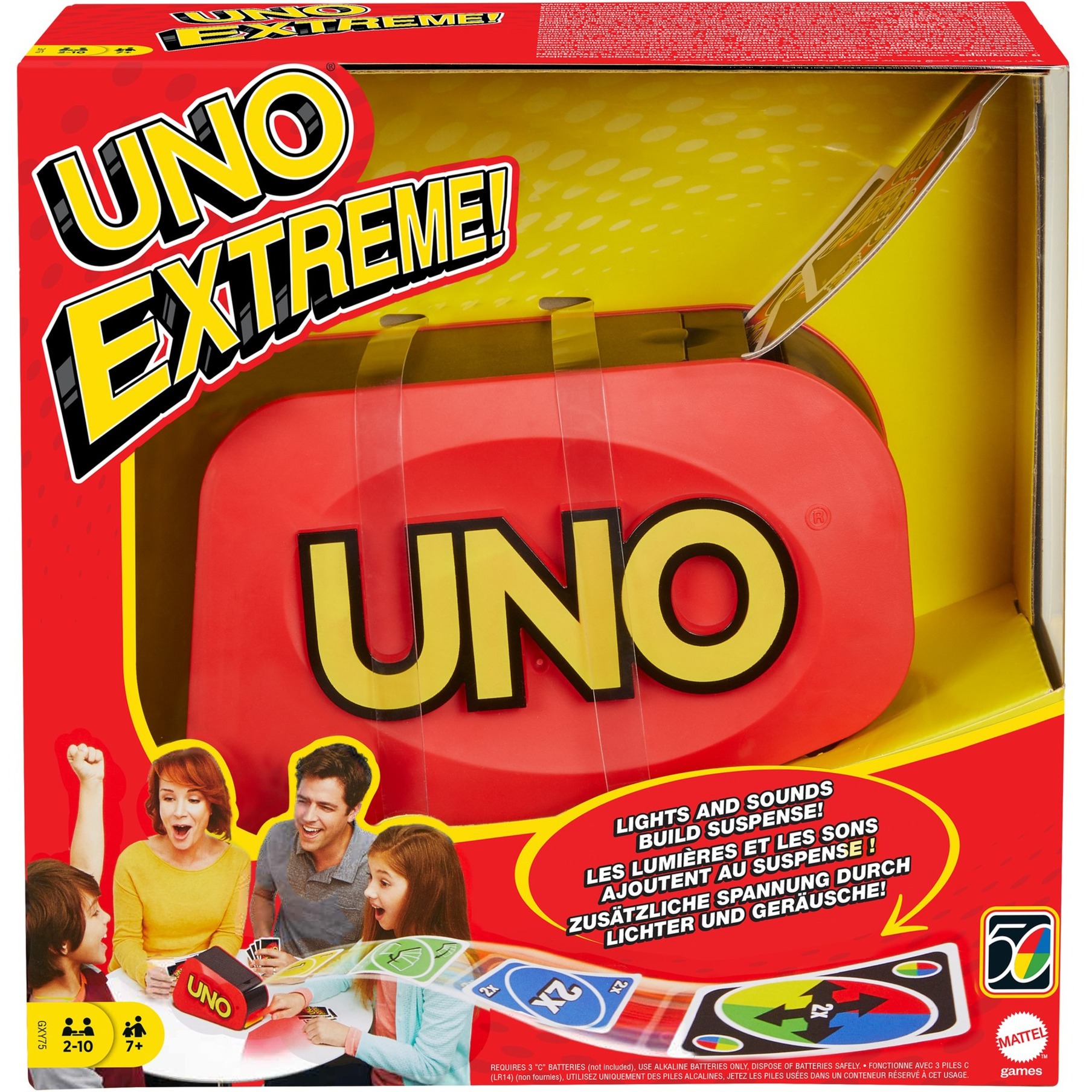Mattel UNO Extreme, Kartenspiel von MATTEL GAMES